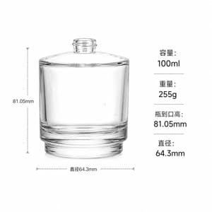 B812 perfume glass bottle