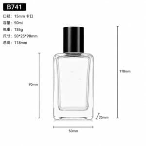 B741 perfume glass bottle
