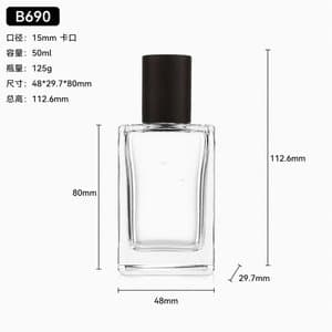B690 perfume glass bottle
