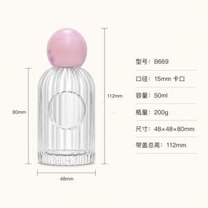 B669 perfume glass bottle