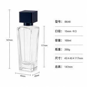 B648 perfume glass bottle