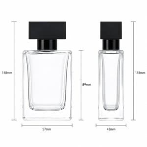 B563 perfume glass bottle