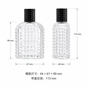 B562 perfume glass bottle