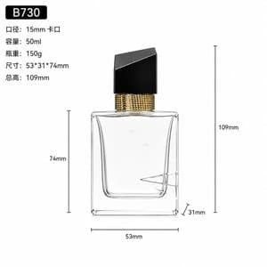 B730 perfume glass bottle