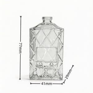 B176 perfume glass bottle