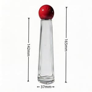 B167 perfume glass bottle