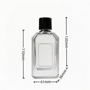 B133 perfume glass bottle
