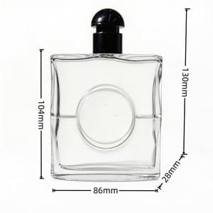 B127 perfume glass bottle