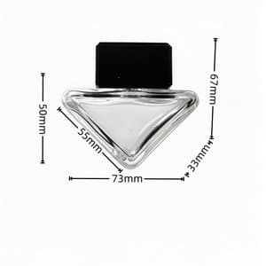 B124 perfume glass bottle