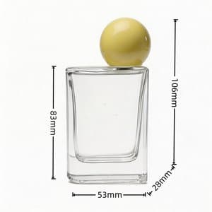 B67 perfume glass bottle