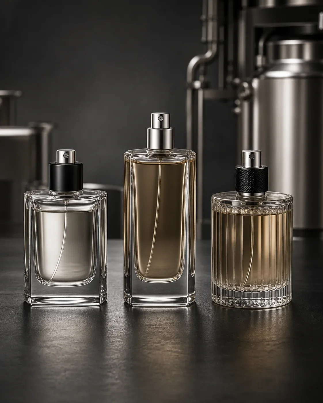 Sample Approval step in custom perfume manufacturing