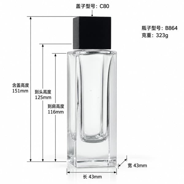 B864 bottle view 4