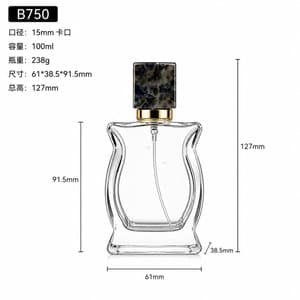 B750 perfume glass bottle