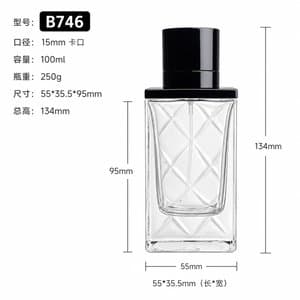 B746 perfume glass bottle