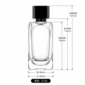 B745 perfume glass bottle