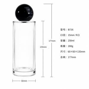 B736 perfume glass bottle