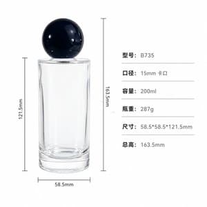B735 perfume glass bottle