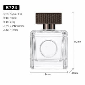 B724 perfume glass bottle