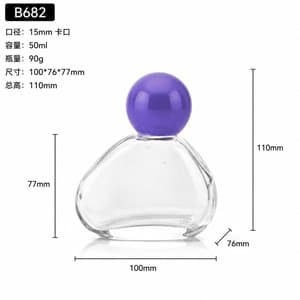 B682 perfume glass bottle