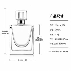 B601 perfume glass bottle