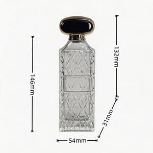 B518 perfume glass bottle