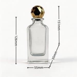 B514 perfume glass bottle