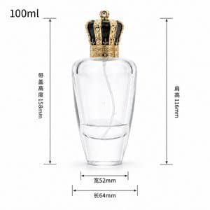 B510 perfume glass bottle
