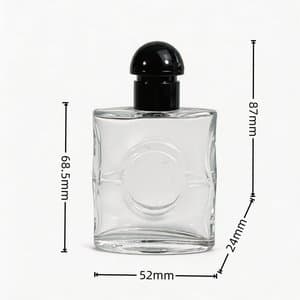 B384 perfume glass bottle