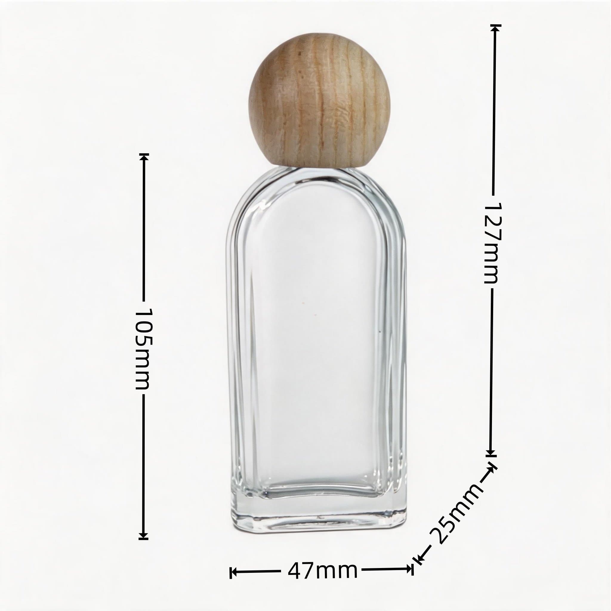 B404 perfume glass bottle