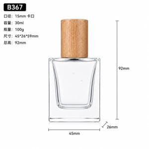 B367 perfume glass bottle