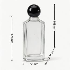 B278 perfume glass bottle