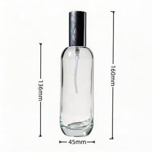 B162 perfume glass bottle