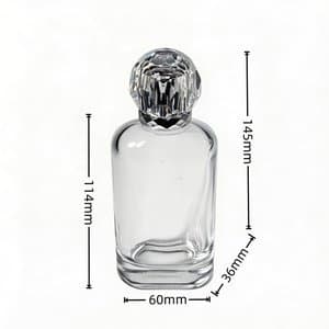 B143 perfume glass bottle