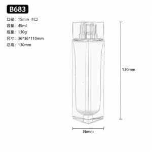 B683 perfume glass bottle